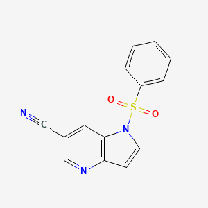 6-Cyano-1-(phenylsulfonyl)-4-azaindole
