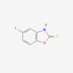 B1457921 5-Iodo-1,3-benzoxazole-2-thiol CAS No. 93614-44-9