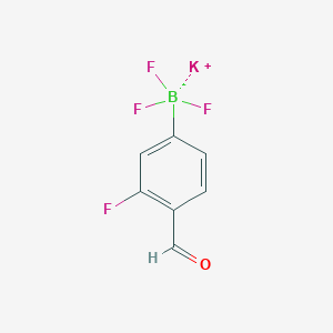 Potassium (3-fluoro-4-formylphenyl)trifluoroborate