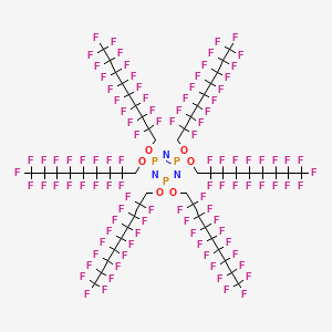 molecular formula C54H12F102N3O6P3 B1457944 Hexakis(1H,1H-perfluorononyloxy)phosphazene CAS No. 1365808-72-5