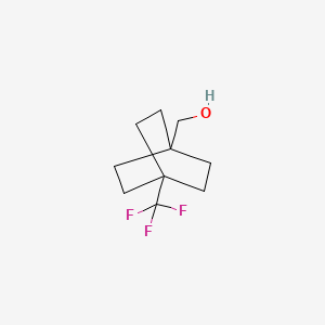 molecular formula C10H15F3O B1457958 [4-(三氟甲基)双环[2.2.2]辛烷-1-基]甲醇 CAS No. 94994-14-6