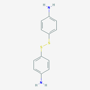 molecular formula C12H12N2S2 B145801 4,4'-Dithiodianiline CAS No. 722-27-0
