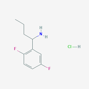 1-(2,5-Difluorophenyl)butan-1-amine hydrochloride