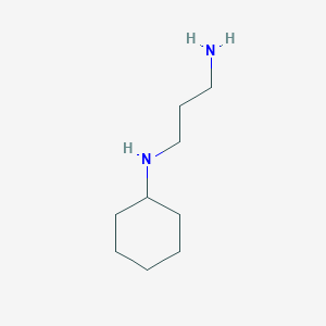 molecular formula C9H20N2 B145808 N-(3-Aminopropyl)cyclohexylamine CAS No. 3312-60-5