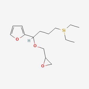 molecular formula C15H25O3Si B14581026 CID 78066208 