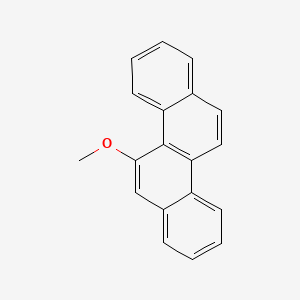 molecular formula C19H14O B14581155 5-Methoxychrysene CAS No. 61413-39-6
