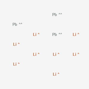 molecular formula Li8Pb3 B14581496 Pubchem_71397941 CAS No. 61232-93-7