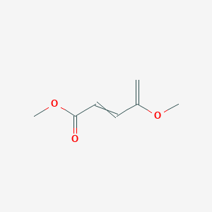 molecular formula C7H10O3 B14581539 Methyl 4-methoxypenta-2,4-dienoate CAS No. 61203-78-9