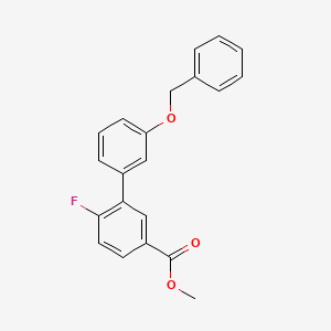 Methyl 3-[3-(benzyloxy)phenyl]-4-fluorobenzoate