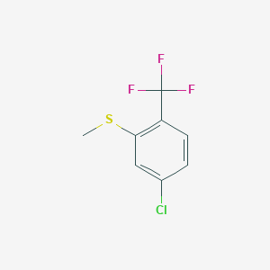 4-Chloro-2-methylthio-1-(trifluoromethyl)benzene