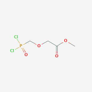 molecular formula C4H7Cl2O4P B14581757 Methyl [(dichlorophosphoryl)methoxy]acetate CAS No. 61368-80-7