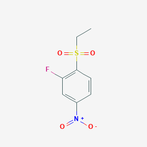 1-(Ethanesulfonyl)-2-fluoro-4-nitrobenzene