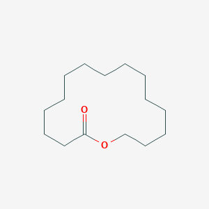 molecular formula C15H28O2 B145818 Pentadecanolide CAS No. 106-02-5