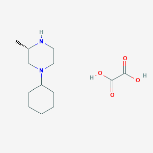 (S)-1-Cyclohexyl-3-methyl-piperazine oxalate