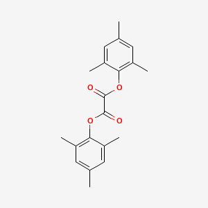 molecular formula C20H22O4 B14581854 Bis(2,4,6-trimethylphenyl) ethanedioate CAS No. 61417-96-7