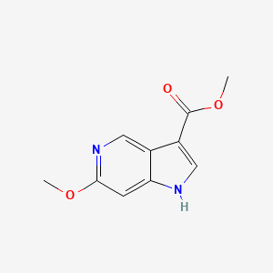 6-Methoxy-5-azaindole-3-carboxylic acid methyl ester