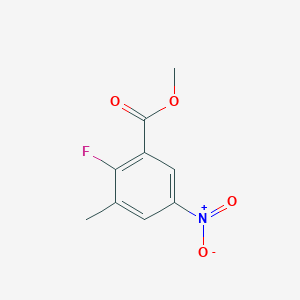 Methyl 2-fluoro-3-methyl-5-nitrobenzoate