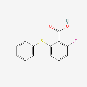 2-Fluoro-6-(phenylsulfanyl)benzoic acid