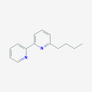 molecular formula C14H16N2 B14581979 2,2'-Bipyridine, 6-butyl- CAS No. 61633-03-2