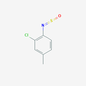 2-Chloro-4-methyl-1-(sulfinylamino)benzene