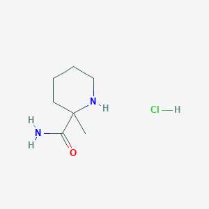 2-Methylpiperidine-2-carboxamide hydrochloride