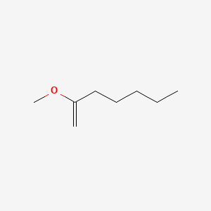 molecular formula C8H16O B14582286 2-Methoxy-1-heptene CAS No. 61142-46-9