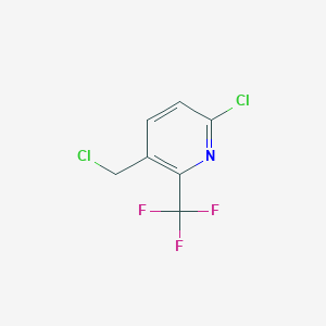 6-Chloro-3-(chloromethyl)-2-(trifluoromethyl)pyridine