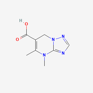 4,5-dimethyl-4H,7H-[1,2,4]triazolo[1,5-a]pyrimidine-6-carboxylic acid