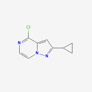 4-Chloro-2-cyclopropylpyrazolo[1,5-a]pyrazine