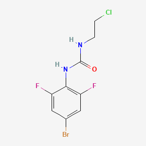 N-(4-bromo-2,6-difluorophenyl)-N'-(2-chloroethyl)urea
