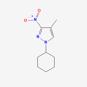 1-cyclohexyl-4-methyl-3-nitro-1H-pyrazole