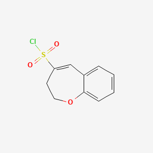 2,3-Dihydro-1-benzoxepine-4-sulfonyl chloride
