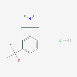 2-(3-(Trifluoromethyl)phenyl)propan-2-amine hydrochloride