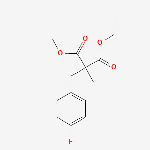 Diethyl 2-(4-fluorobenzyl)-2-methylmalonate