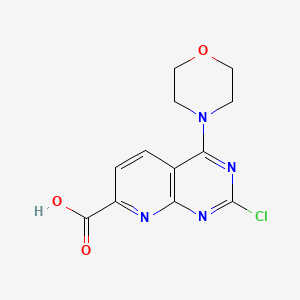 2-Chloro-4-morpholinopyrido[2,3-d]pyrimidine-7-carboxylic acid