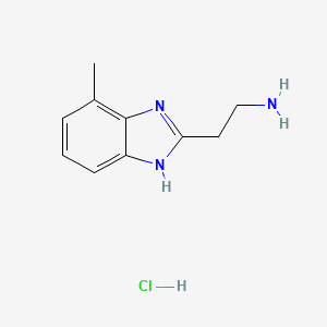 2-(7-Methyl-1H-benzo[d]imidazol-2-yl)ethanamine hydrochloride