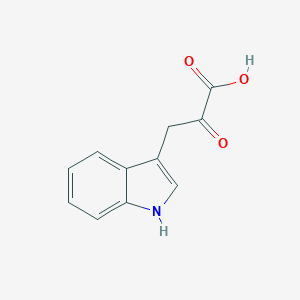 molecular formula C11H9NO3 B145829 Indole-3-pyruvic acid CAS No. 392-12-1