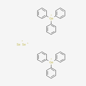 molecular formula C36H30Ge2Se2 B14583057 Diselane-1,2-diyl--triphenylgermyl (1/2) CAS No. 61104-44-7