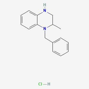 1-Benzyl-2-methyl-1,2,3,4-tetrahydroquinoxaline hydrochloride