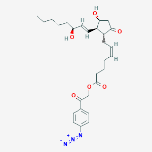 molecular formula C28H37N3O6 B145833 Azido-PGE2 CAS No. 129163-95-7