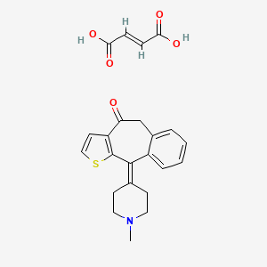 (E)-But-2-enedioic acid;2-(1-methylpiperidin-4-ylidene)-4-thiatricyclo[8.4.0.03,7]tetradeca-1(14),3(7),5,10,12-pentaen-8-one