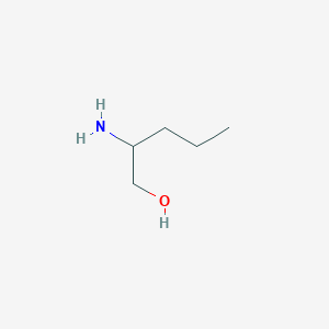molecular formula C5H13NO B145835 2-Aminopentan-1-ol CAS No. 4146-04-7