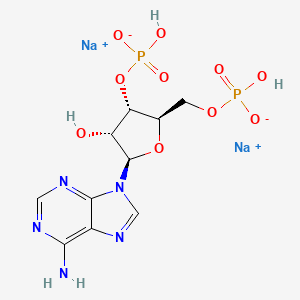 molecular formula C10H13N5Na2O10P2 B1458391 3'-Phosphoadenosine 5'-phosphate CAS No. 75431-54-8