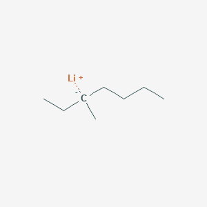 molecular formula C8H17Li B14584693 lithium;3-methylheptane CAS No. 61182-94-3