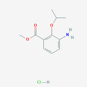 Methyl 3-amino-2-(propan-2-yloxy)benzoate hydrochloride