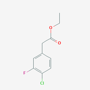 (4-Chloro-3-fluorophenyl)acetic acid ethyl ester