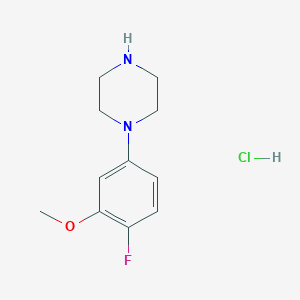 1-(4-Fluoro-3-methoxyphenyl)piperazine hydrochloride