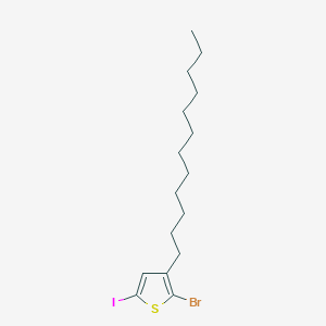 2-Bromo-3-dodecyl-5-iodothiophene