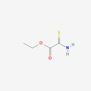 molecular formula C4H7NO2S B014585 乙基2-氨基-2-硫代乙酸酯 CAS No. 16982-21-1