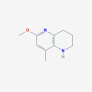 6-Methoxy-8-methyl-1,2,3,4-tetrahydro-1,5-naphthyridine
